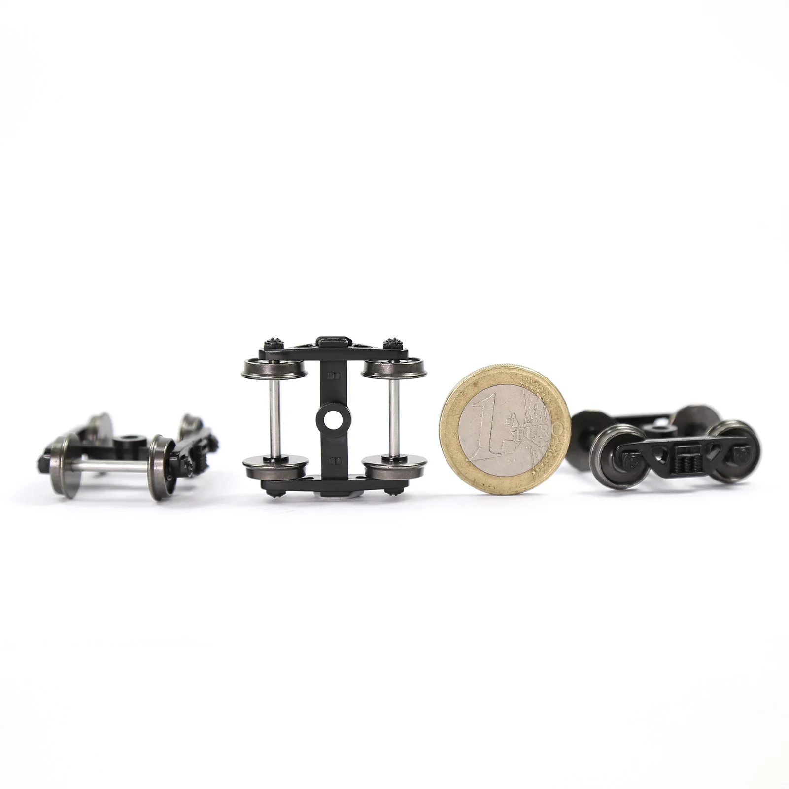 1719383109 485 Evemodel Trains 2pcs HO Scale 1 87 Roller Bearing Truck 36 DC Metal Wheelset HP3387 3 - Evemodel Trains 2pcs HO Scale 1:87 Roller Bearing Truck 36\