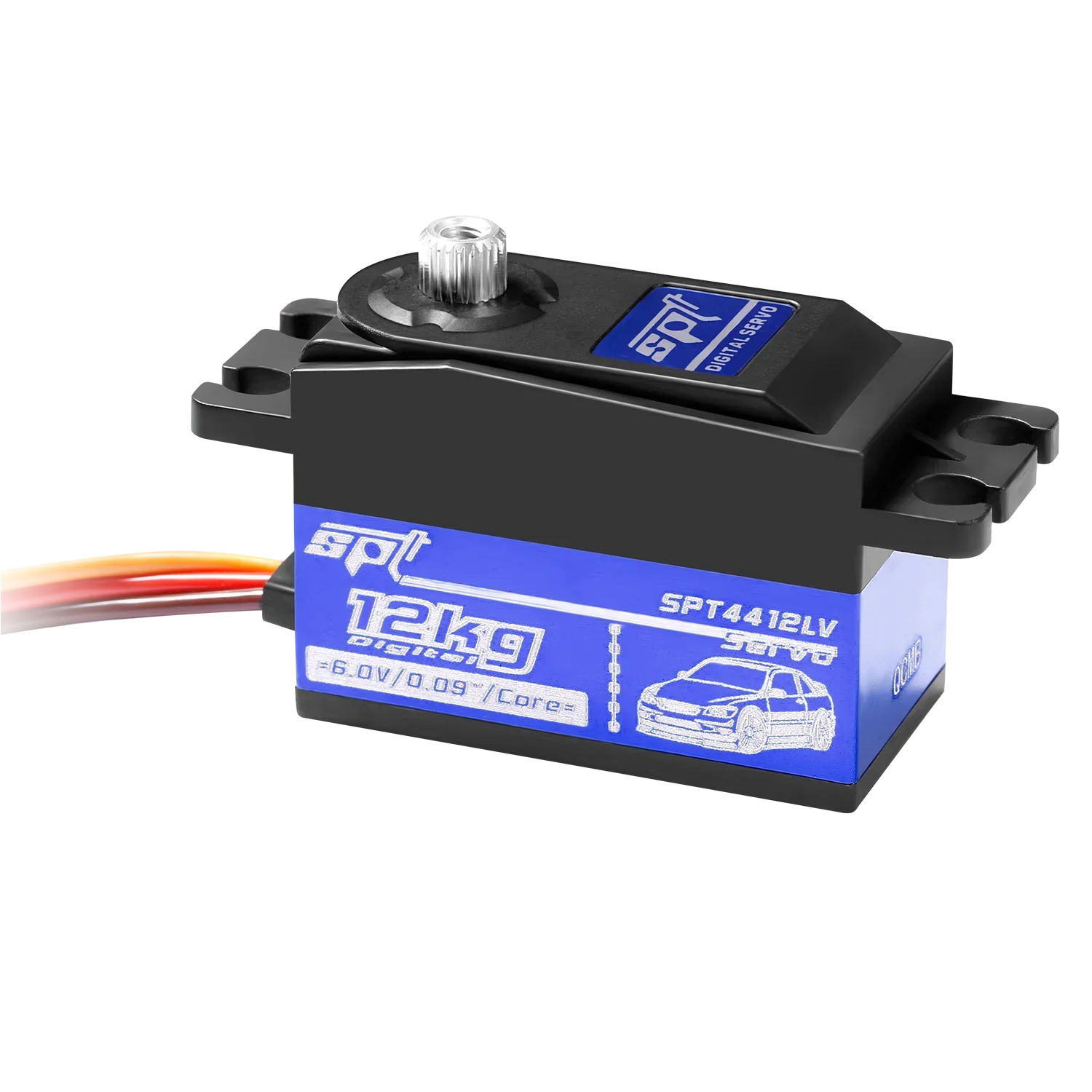 1719418928 77 SPT 4412LV 180 210 320 360 12kg Metal Gear Short Body Low Profile Digital Servo for - SPT 4412LV 180 210 320 360 12kg Metal Gear Short Body Low Profile Digital Servo for 1:10 1:12 Car RC Car Drift Robot Arduino