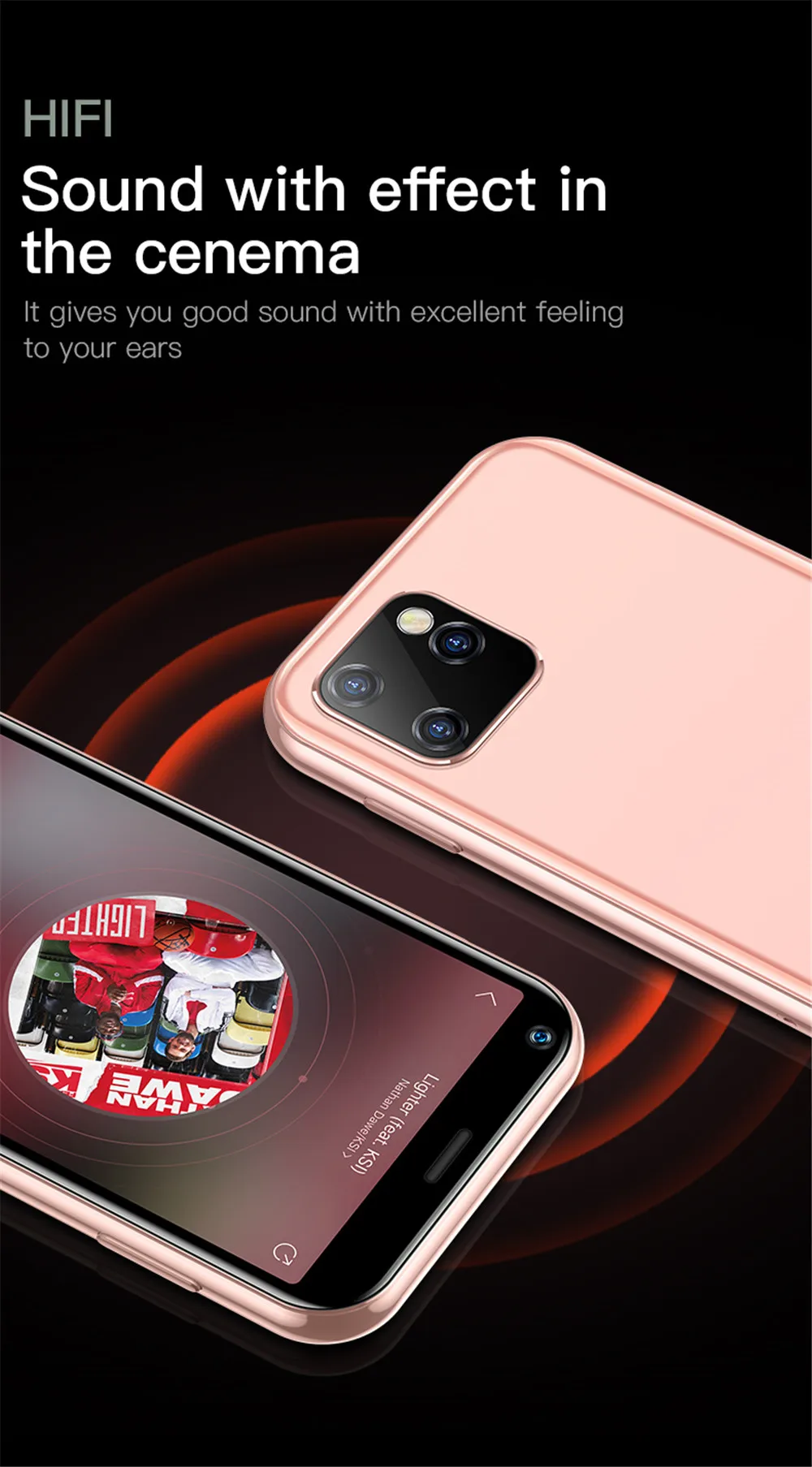 H6808cb1772284be29b96b3a8fdcb5b3eD - SOYES XS11 Super Mini Smartphone Android 1GB RAM 8GB ROM 2.5'' Quad Core Google Play Store 3G Cute Small Celular Mobile Phone