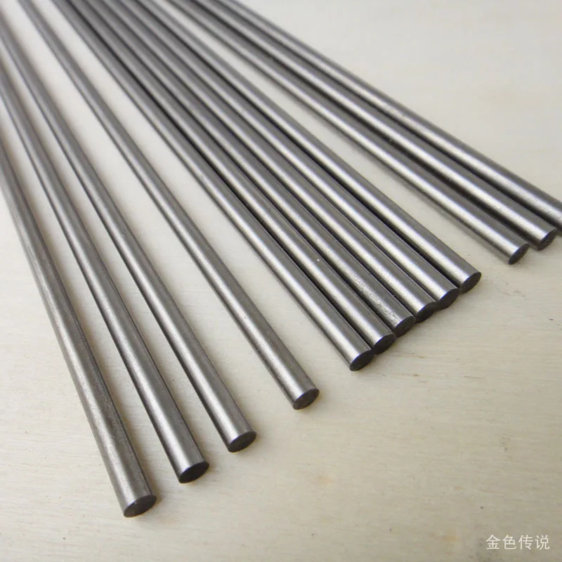 HTB1sgSPLVXXXXXyXVXXq6xXFXXXG - 10pcs/lot,NEW 3*100mm 10cm  Long steel shaft metal rods diameter 3mm DIY axle for building model material