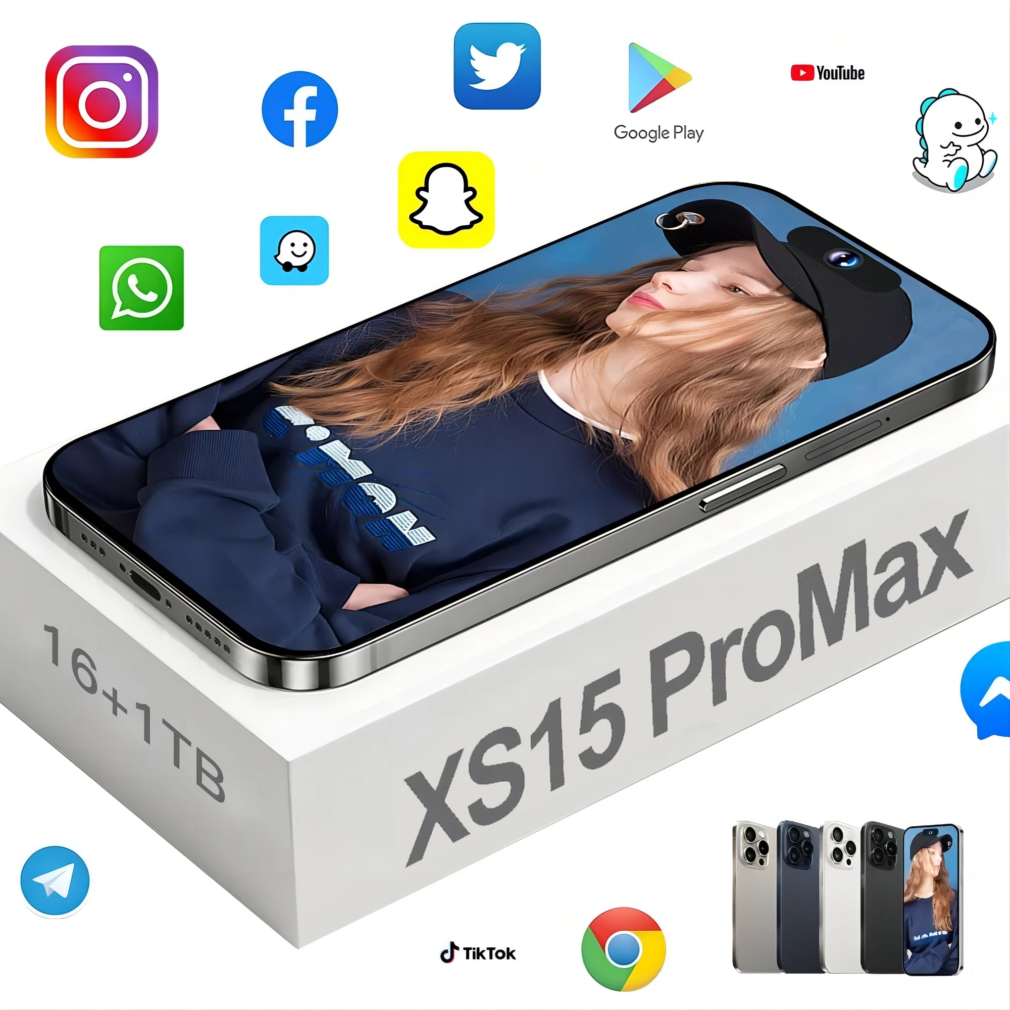 Original For Brand Smartphone 7 3 inch New XS15 ProMax Full Screen 4G 5G Cell Phone - Original For Brand Smartphone 7.3 inch New XS15 ProMax Full Screen 4G 5G Cell Phone 7800mAh Mobile Phones Global Version