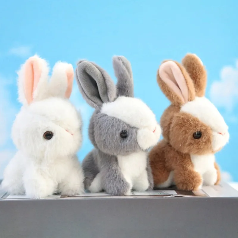 S4066bb646cc4404d93eb4c09cb511c73a - Ultrasoft Stuffed Animal Plush Bunny Rabbit Toy for Kids Girl Lovely Animal Doll Baby Toy Plushie Handbag Ornament Pendant