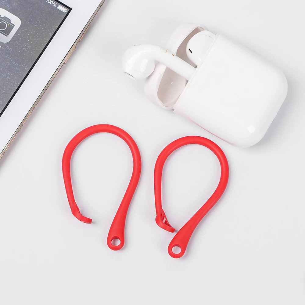 Sbe2ade5c84da43a8990e52e393ba369f3 - 2Pcs Anti-lost Earhooks for Apple AirPods 1 2 3 Pro Sports Silicone Anti-drop Ear Hook for AirPods Pro 2 Wireless Earphone Hooks