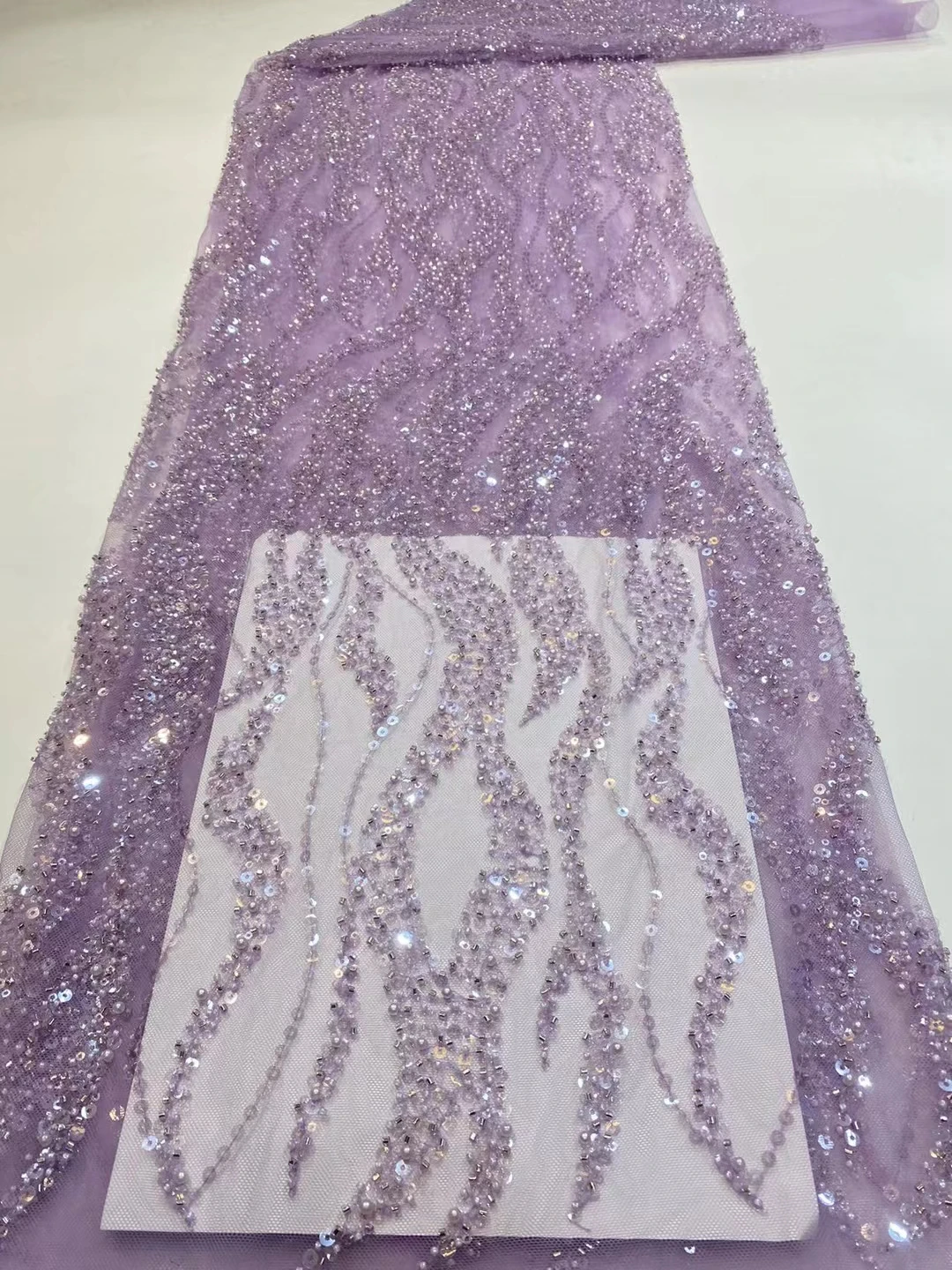 Sd74ed7f7c49e4fdeb60be9ae74905908d - New Arrival French Africa Fabric High Quality Luxury 2022 Sequins Net Lace With Beads Rich Senegalese For Evening Or Party Dress