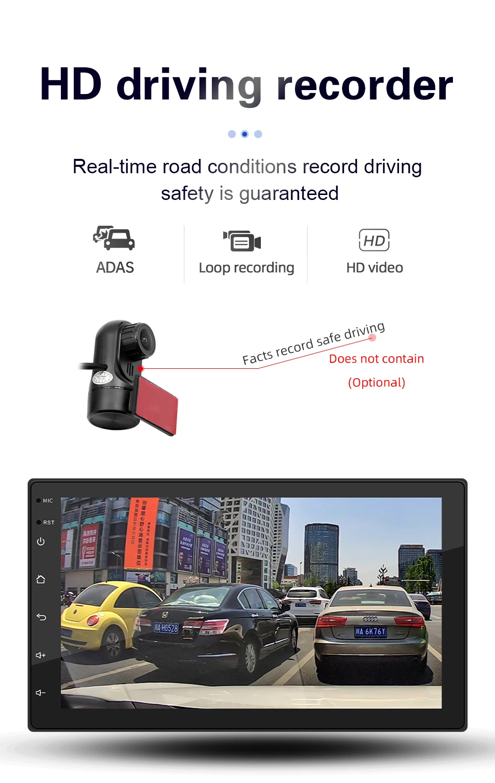 Sf91e9c84e79647a6b42075fde88190fb5 - 7 9 10 inch GPS  2 din Radio Stereo Receiver Player Android13 2G+32G Radio Multimedia Player wireless CarPlay Android Auto Gift