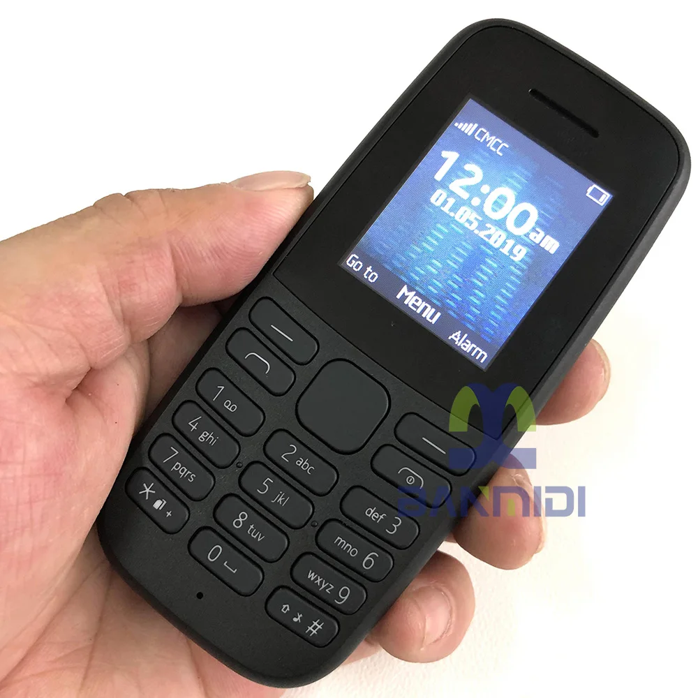 Sfde7de65490040999b97cc431680f2bf1 - Original 105 (2019) Single Sim Unlocked Mobile Phone 2G GSM 900/1800 Cheap CellPhone.No Network in North America & Australia