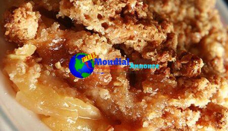 Gluten Free Brandied Apple Crisp