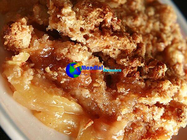 Gluten Free Brandied Apple Crisp