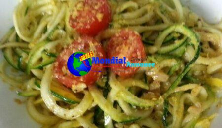 SUGAR – FREE Simply Zucchini Noodles