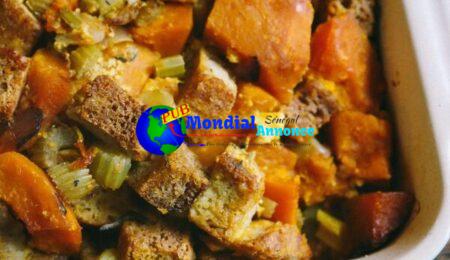 Gluten-Free Kabocha Squash Stuffing