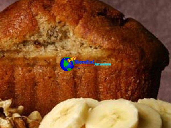 Vegan Banana Nut Bread, No Sugar Added