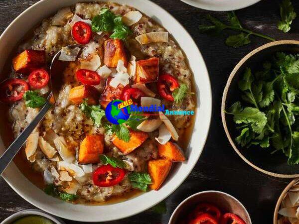 Scrumptious Fish Sauce Caramel Porridge with Sweet Potatoes