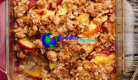 Recipe: Gluten-Free Peach Crisp