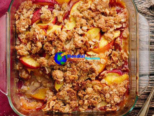 Recipe: Gluten-Free Peach Crisp