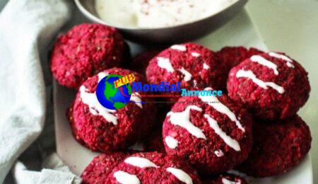 BEET FALAFELS (BAKED, OIL-FREE, GLUTEN-FREE)