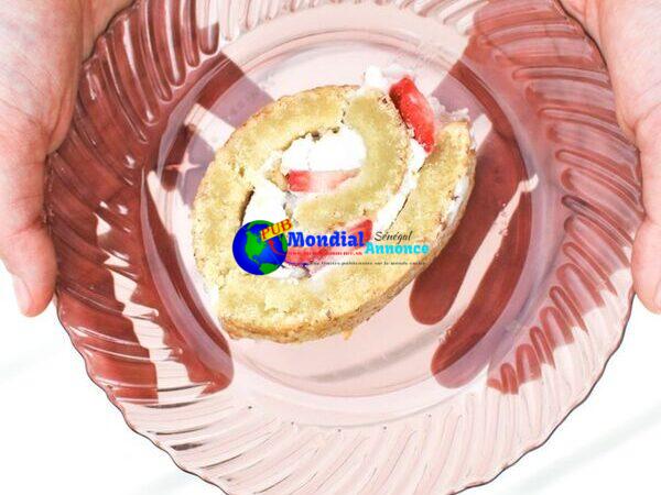 Gluten Free Strawberry Swiss Roll