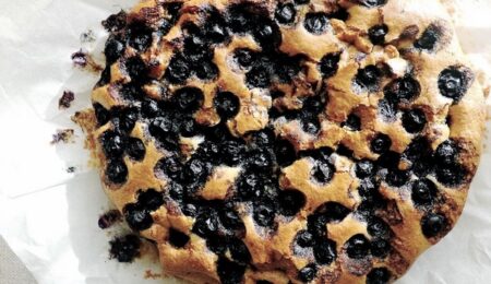 Lemon, Blueberry and Almond Cake (gluten free)