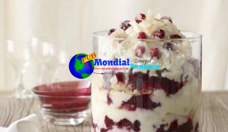 Gluten-Free Cranberry Coconut Trifle