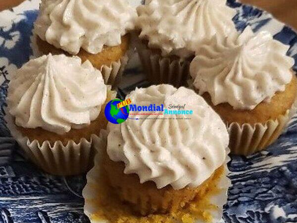 Gluten Free & Dairy Free Pumpkin Spice Mini Cupcakes