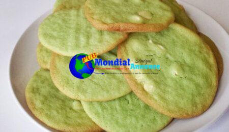 Pandan Sugar Cookies