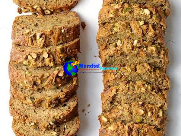 Gluten-Free and Gluten-Beefy Zucchini Pistachio Bread