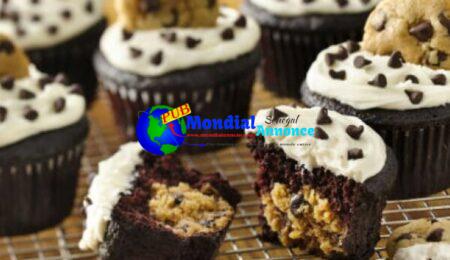 Gluten Free Chocolate Cookie Dough Cupcakes