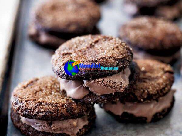 Gluten-Free Gingersnap Ice Cream Sandwiches