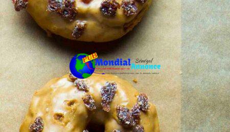 Gluten-Free Oat Worn-Current Donuts with Rum Raisin Glaze