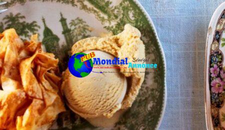 Brown Sugar–Bourbon Ice Cream