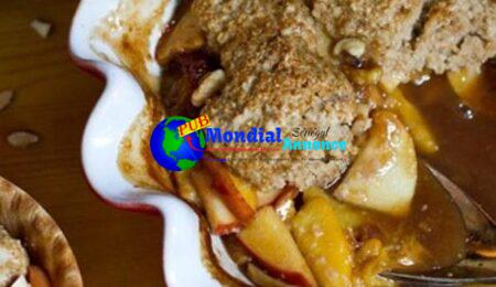 Slay Of Summer Peach Apple Cobbler (Gluten-Free & Vegan)