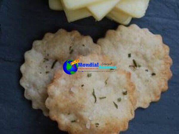 Rosemary Sea Salt Crackers