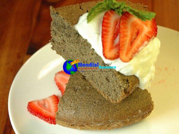 Buckwheat Brown Sugar Angel Meals Cake