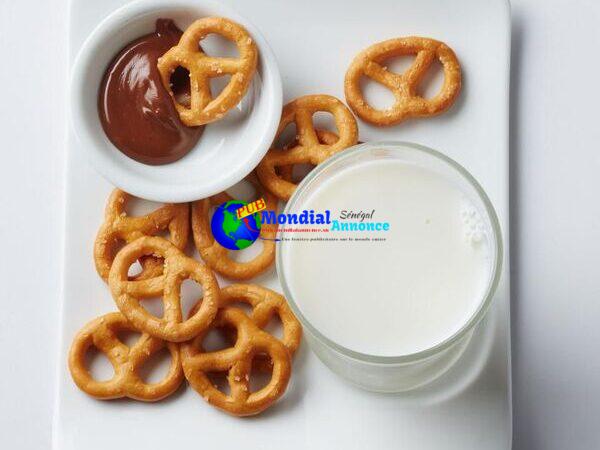 Pretzels with Shaded Chocolate & Peanut Butter