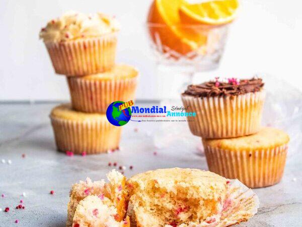 Citrus Sponge Cupcakes (Gluten Free)