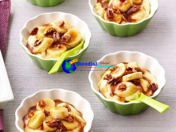 Bananas Foster Pudding Cups