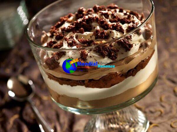 Fudge Mousse and Caramel-Nut Trifle