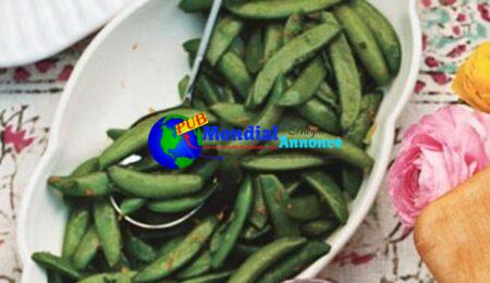 Sugar Snap Peas With Mint And Orange