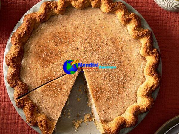 Simplest Sugar Cream Pie