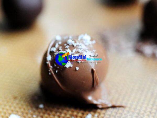 Chocolate Truffles With Sea Salt