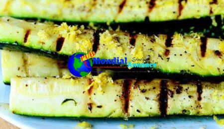 Grilled Zucchini With Yummy Lemon Salt