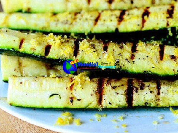 Grilled Zucchini With Yummy Lemon Salt