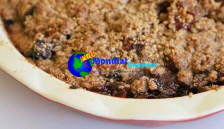 Gluten-Free Cherry-Coconut Crisp