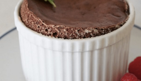 Paleo Chocolate Soufflé (Dairy Free & Gluten Free)