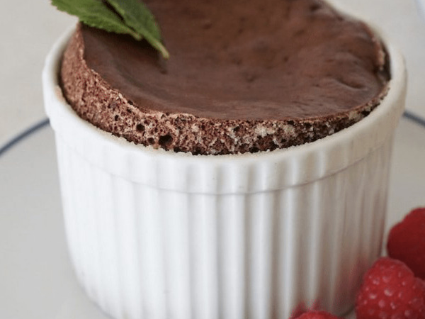 Paleo Chocolate Soufflé (Dairy Free & Gluten Free)