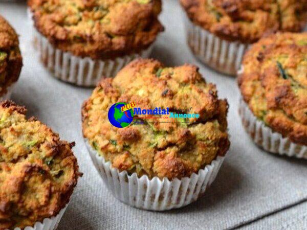 Gluten Free Peanut Butter Zucchini Muffins