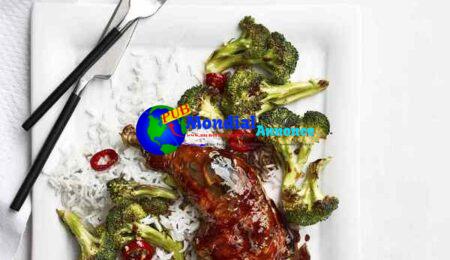 Hoisin Rooster With Broccoli