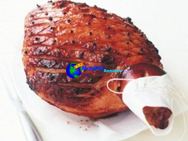 Sugar-And-Spice-Glazed Ham