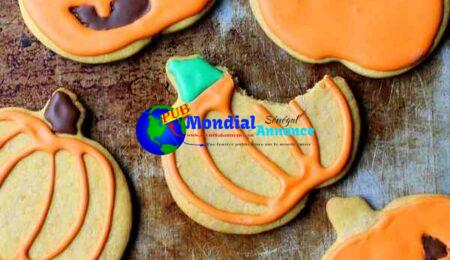 Pumpkin Sugar Cookies