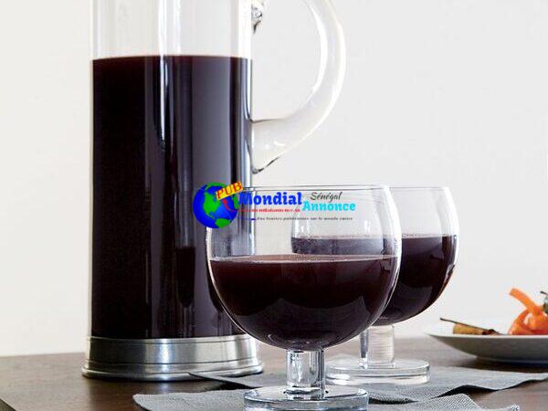 Mulled Crimson Wine with Muscovado Sugar