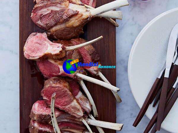 Salt-Crusted Rack of Lamb